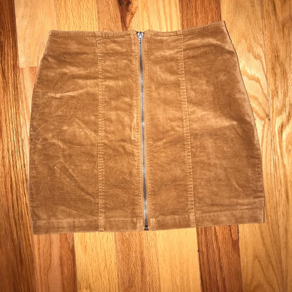 Corduroy Miniskirt